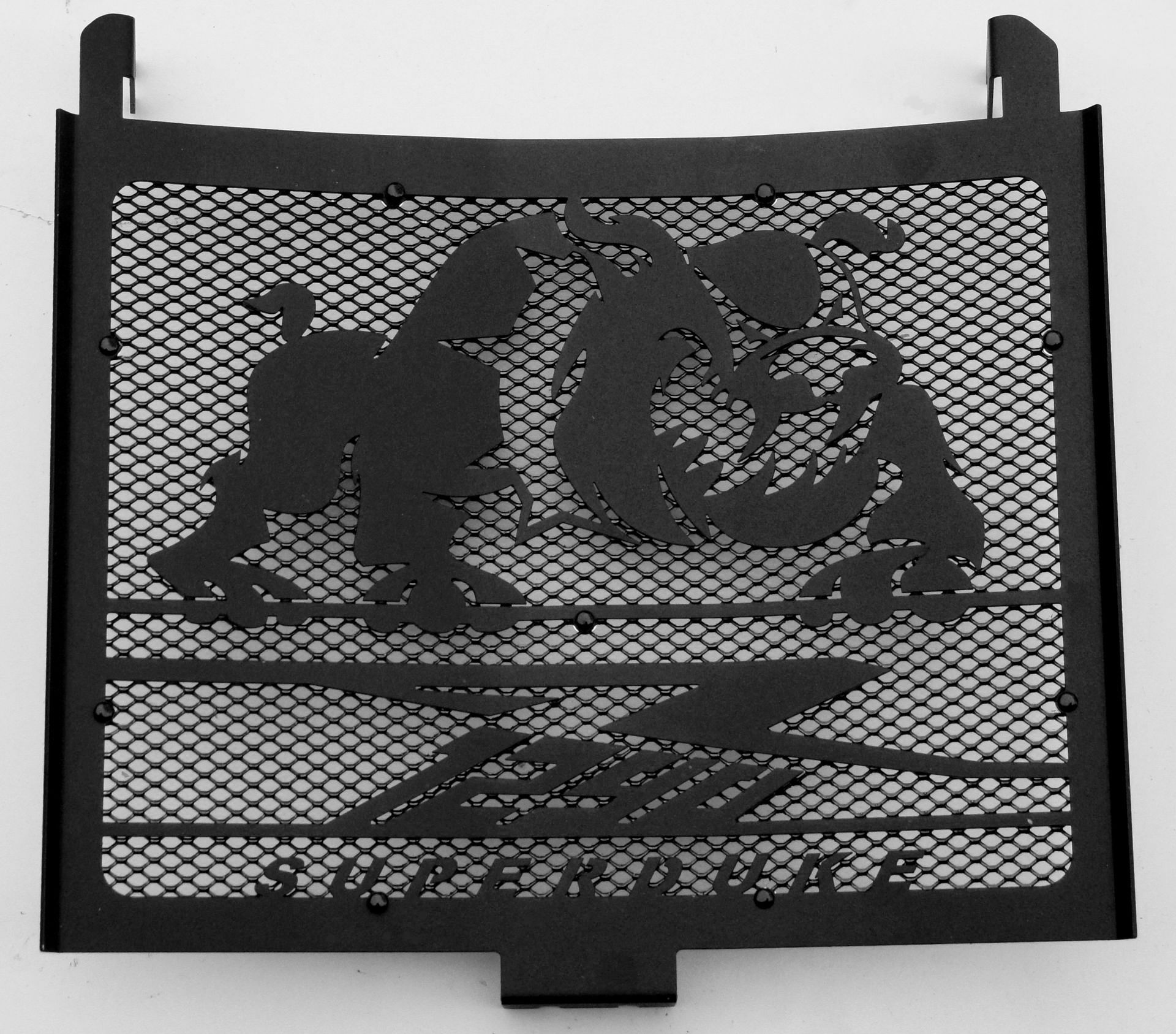  Cache radiateur/Grille de radiateur Noir Mat Z900 2016